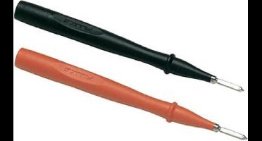 Fluke TP1-1 Veiligheids-testpuntenset Steekaansluiting 4 mm CAT II 1000 V Zwart, Rood 1 stuk(s)