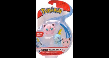Pokemon: Battle Figure Pack - Sobble vs. Jigglypuff