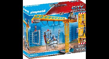 PLAYMOBIL City Action RC bouwkraan met bouwonderdeel - 70441