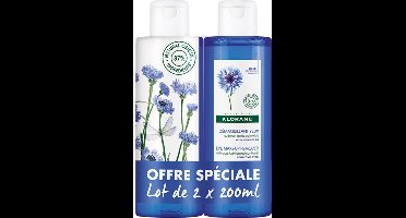 Klorane Korenbloem Oogmake-up Remover set van 2 x 200 ml