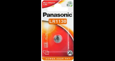 Batterij panasonic knoop lr1130 alkaline