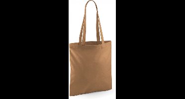 Westford Mill Bag For Life - Long Handles WM101 - Caramel - 38 x 42 cm