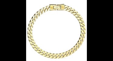 Guess Heren Guess heren stalen goldplated armband LINK CITY - Armband - Staal - Goudkleurig - 20.50 cm