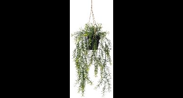 Emerald - Kunst Hangplant in pot Asparagus 50cm - Kunstplant voor binnen
