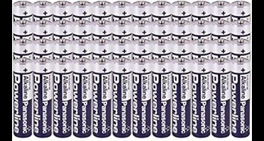 Panasonic Powerline AAA Alkaline batterij - blister 48 stuks