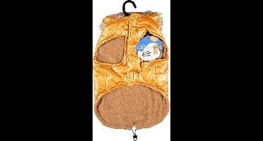 Duvoplus - Hond - Hondenjas Puffer Xs - 30cm Oranje - 162247