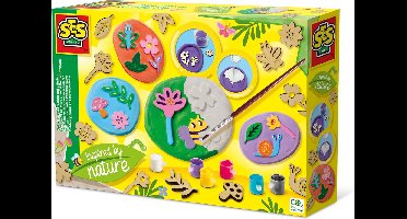 SES Creative - Botanisch Reliëf Gips Gieten en Schilderen - Inspired by Nature