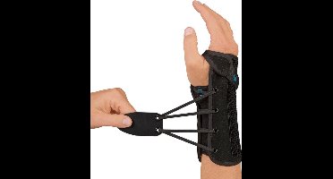 Basko Wrist Lacer Polsorthese zonder duim-Rechts-Maat XS: 12 - 14 cm
