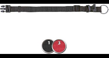 Trixie Halsband Hond Classic Rood