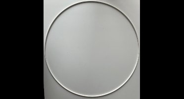 Restyle Metalen ring, wit 40 cm