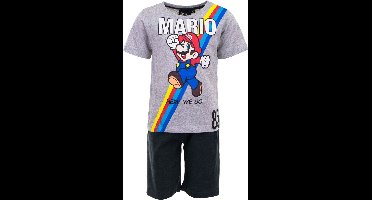 Super Mario Bros Short Pyjama. Maat 98 cm / 3 jaar.