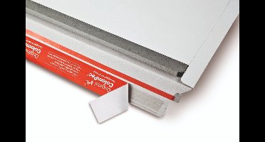 100x ColomPac® envelop wit 351 x 248 mm - Met plakstrip -