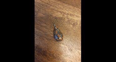 The drop of Jaspis luipaard - hanger