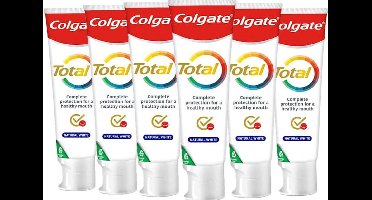 Colgate Total Tandpasta Whitening - Voordeelverpakking 6 x 75 ml