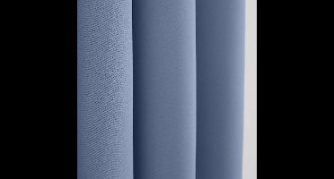 Univers Décor - Zacht blauw Univers Décor - Verduisteringsgordijn - 140 x 260 cm