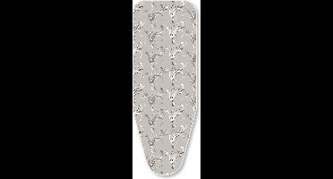 Strijkplankovertrek 3 Laags - S/M - Beige Gebloemd