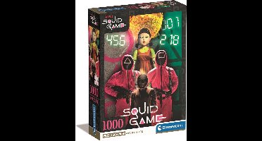 Clementoni - Puzzel - 1000 Stukjes - Squid Game - Puzzel Voor Volwassenen