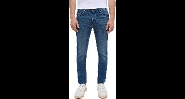 Mustang Heren Jeans Broeken OREGON SLIM K slim Fit Blauw 36W / 30L Volwassenen