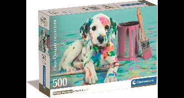 Clementoni - Puzzel - 500 Stukjes - De Grappige DalmatiÃ«r - Puzzel Voor Volwassenen - High Quality Collection