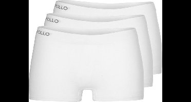 Apollo dames hipsters seamless - maat S - 3-pack - wit