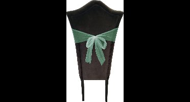 Tule stof op rol - mintgroen - 15cm x 9meter - Organza/mesh decoratie stoffen