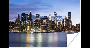 Poster New York - Skyline - Water - 30x20 cm