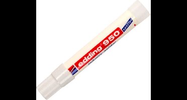 Permanente markeerstift Edding 950 Wit 10 Onderdelen (10 Stuks)