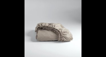 Cinderella - Weekend - Hoeslaken - Geschikt voor Boxspring - 100% Katoen - 180x200 cm- Tot 25 cm matrashoogte - Taupe