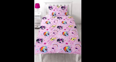 My Little Pony - Peuterbed - Dekbedovertrek - 150 x 120 cm.- MLP junior dekbed - multi colour
