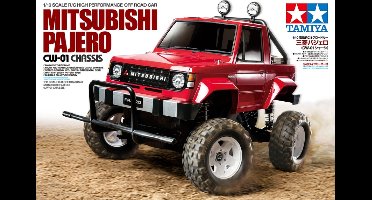 Tamiya Modelbouwpakket Auto - 58727 RC Mitsubishi Pajero - CW-01 RC Plastic - 1:10 - Modelbouw