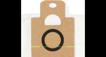 Nedis Stofzuigerzak - 5 Stuks - Synthetisch - Meest verkocht voor: Nedis WIFIVCL002CBK - Wit