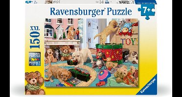 Ravensburger puzzel Puppies Playtime - Legpuzzel - 150 XXL stukjes
