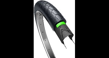 Edge Buitenband - Mambo Protect - 20 x 2.00 - ERTRO 50-406 - Zwart met reflectie