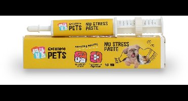 Excellent Pets Anti Stress Pasta 10 ml - Angst bij Hond en Kat - Kalmeringsmiddel - Met Magnesium - Tegen trillen, Onrust & Vuurwerkangst - Effectief na slechts 40 minuten