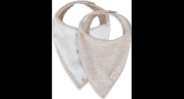 Jollein Slab Bandana Harvest - Natural - 2 Stuks