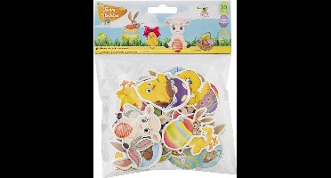 Grafix Foamstickers Pasen, 30st.