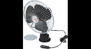All Ride Vrachtwagen Ventilator 24V - Kleine Ventilator met Zuignap - Vrachtwagen Accesoires
