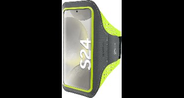 Hardloop Sportarmband geschikt voor Samsung Galaxy S24 - Groen - Mobiparts