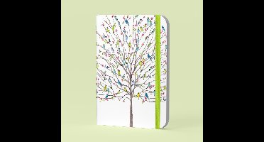 Mid size notitieboek Peter Pauper Tree of Budgies