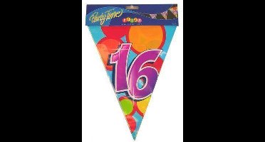 Vlaggenlijn leeftijd: 16 p.e. 10m