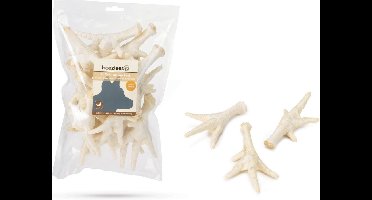 Beeztees kippenpoten gepoft - hondensnack - 200 gram