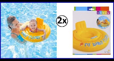 2x Opblaasbare Baby Float - 6 tot 12 maanden - tot 11 kilogram