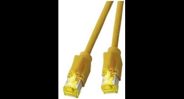 CAT6a sFTP kabel 1 meter Geel