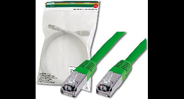 CAT5e sFTP kabel 2 meter koper Groen