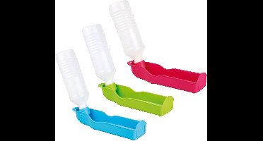 Flamingo Hondenaccessoire Draagbare Waterfles Hawaii - Multi - 750 ml