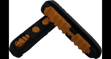 Vwp Remblokrubbers V-brake 55 X 11 Mm Zwart 2 Stuks