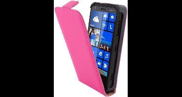 Mobiparts Premium Flip Case Nokia Lumia 620 Pink