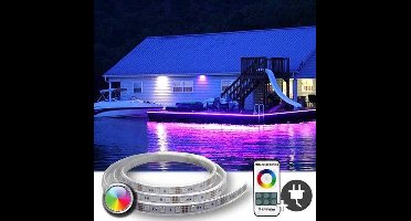 Led strip 2 meter RGB voor buiten- Complete set
