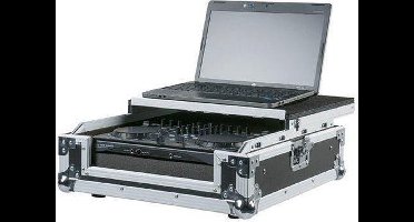 DAP Audio DCA-CON1 Flightcase voor een 2-kanaals DJ controller en een laptop