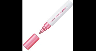Pilot Pintor Metallic Roze Verfstift - Medium marker met 1,4mm schrijfbreedte - Inkt op waterbasis - Dekt op elk oppervlak, zelfs de donkerste - Teken, kleur, versier, markeer, schrijf, kalligrafeer…